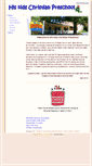 Mobile Screenshot of hiskidschristianpreschool.net